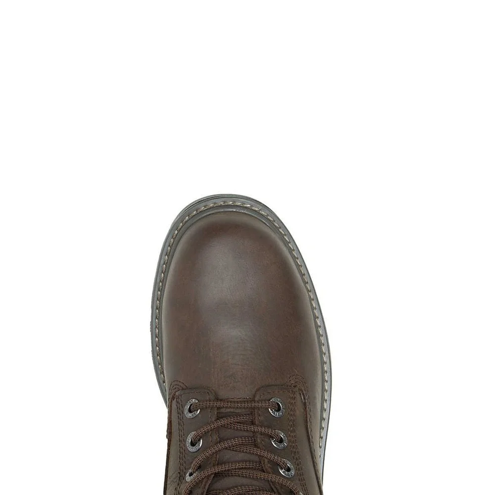 Wolverine | Men 13W‎ | Floorhand WP | Waterproof Work Boots Brown Lthr Lace Up
